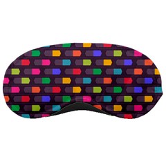 Background Colorful Geometric Sleeping Masks