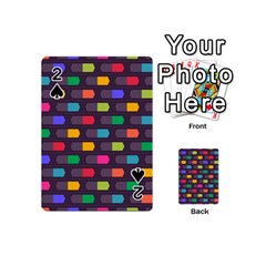 Background Colorful Geometric Playing Cards 54 (Mini)