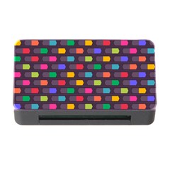 Background Colorful Geometric Memory Card Reader with CF