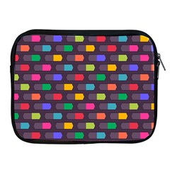 Background Colorful Geometric Apple iPad 2/3/4 Zipper Cases