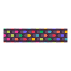 Background Colorful Geometric Velvet Scrunchie