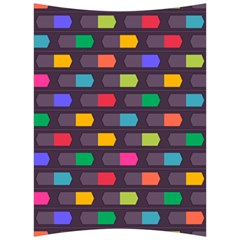 Background Colorful Geometric Back Support Cushion