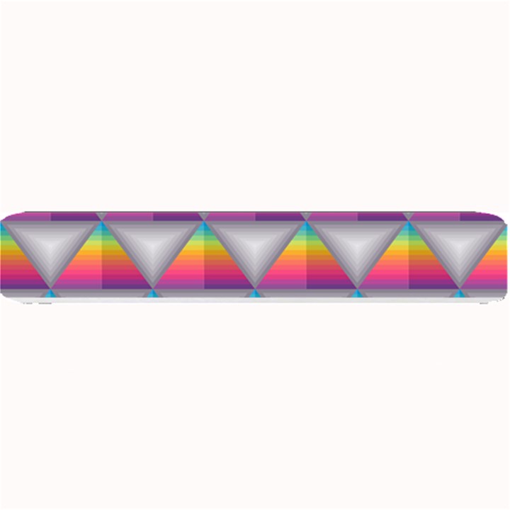 Trianggle Background Colorful Triangle Small Bar Mats