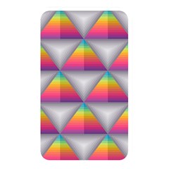 Trianggle Background Colorful Triangle Memory Card Reader (rectangular) by Wegoenart