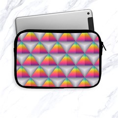 Trianggle Background Colorful Triangle Apple Ipad Mini Zipper Cases by Wegoenart