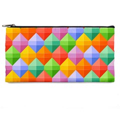 Colorful Geometric Pencil Cases by Wegoenart