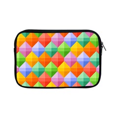 Colorful Geometric Apple Ipad Mini Zipper Cases by Wegoenart