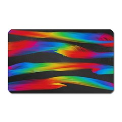 Abstarct Pattern Colorful Background Magnet (rectangular) by Wegoenart