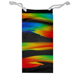 Abstarct Pattern Colorful Background Jewelry Bag by Wegoenart