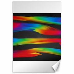 Abstarct Pattern Colorful Background Canvas 20  X 30  by Wegoenart