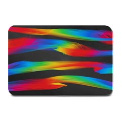 Abstarct Pattern Colorful Background Plate Mats by Wegoenart