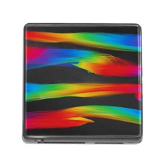 Abstarct Pattern Colorful Background Memory Card Reader (square 5 Slot) by Wegoenart