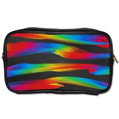 Abstarct Pattern Colorful Background Toiletries Bag (two Sides) by Wegoenart