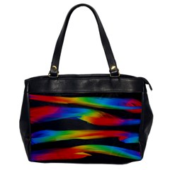 Abstarct Pattern Colorful Background Oversize Office Handbag by Wegoenart