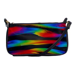 Abstarct Pattern Colorful Background Shoulder Clutch Bag by Wegoenart