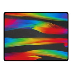 Abstarct Pattern Colorful Background Fleece Blanket (small) by Wegoenart