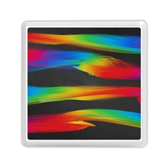 Abstarct Pattern Colorful Background Memory Card Reader (square) by Wegoenart