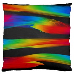 Abstarct Pattern Colorful Background Large Cushion Case (two Sides) by Wegoenart