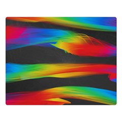 Abstarct Pattern Colorful Background Double Sided Flano Blanket (large)  by Wegoenart