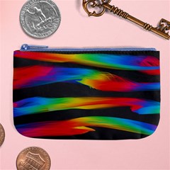 Abstarct Pattern Colorful Background Large Coin Purse by Wegoenart