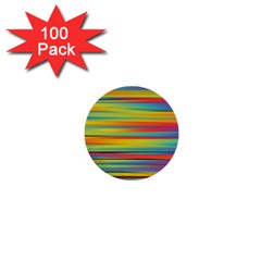 Colorful Background Pattern 1  Mini Buttons (100 Pack)  by Wegoenart