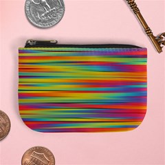 Colorful Background Pattern Mini Coin Purse by Wegoenart