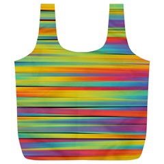 Colorful Background Pattern Full Print Recycle Bag (xl) by Wegoenart