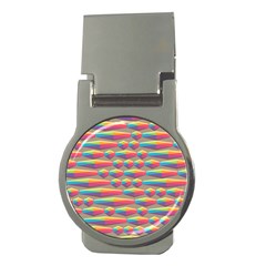 Background Abstract Colorful Money Clips (round)  by Wegoenart