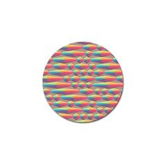 Background Abstract Colorful Golf Ball Marker (10 Pack) by Wegoenart