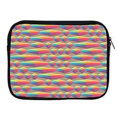 Background Abstract Colorful Apple Ipad 2/3/4 Zipper Cases by Wegoenart