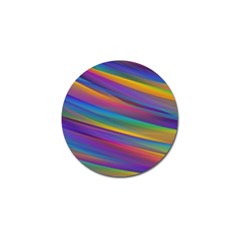 Colorful Background Golf Ball Marker by Wegoenart