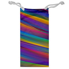 Colorful Background Jewelry Bag by Wegoenart