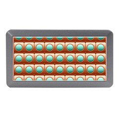 Abstract Background Circle Square Memory Card Reader (mini) by Wegoenart