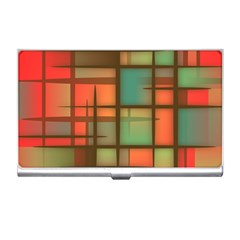 Background Abstract Colorful Business Card Holder by Wegoenart