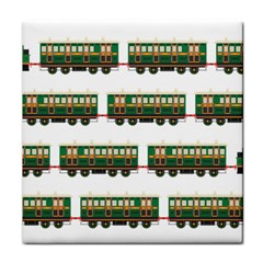 Trains Pattern Transportation Face Towel by Wegoenart