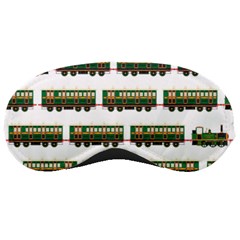 Trains Pattern Transportation Sleeping Masks by Wegoenart