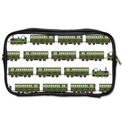 Trains Pattern Transportation Toiletries Bag (two Sides) by Wegoenart