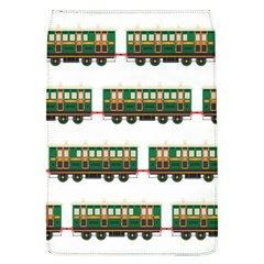 Trains Pattern Transportation Removable Flap Cover (l) by Wegoenart