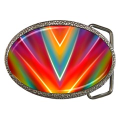 Colorful Background Art Pattern Belt Buckles by Wegoenart