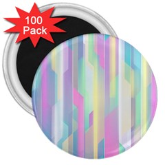 Background Abstract Pastels 3  Magnets (100 Pack) by Wegoenart