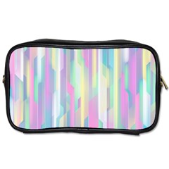 Background Abstract Pastels Toiletries Bag (one Side) by Wegoenart