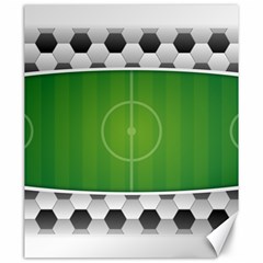 Background Sports Soccer Football Canvas 20  X 24  by Wegoenart