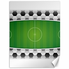 Background Sports Soccer Football Canvas 36  X 48  by Wegoenart