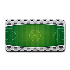 Background Sports Soccer Football Medium Bar Mats by Wegoenart