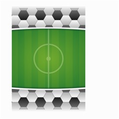 Background Sports Soccer Football Large Garden Flag (two Sides) by Wegoenart