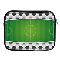 Background Sports Soccer Football Apple Ipad 2/3/4 Zipper Cases by Wegoenart