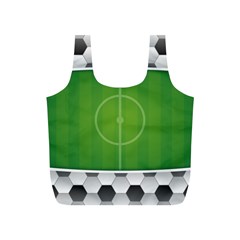 Background Sports Soccer Football Full Print Recycle Bag (s) by Wegoenart