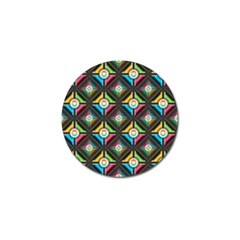 Seamless Pattern Background Abstract Golf Ball Marker by Wegoenart