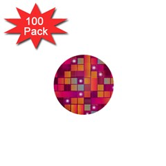 Abstract Background Colorful 1  Mini Buttons (100 Pack)  by Wegoenart