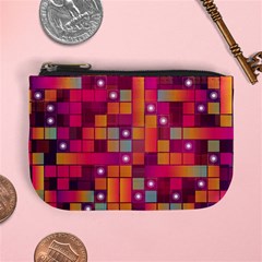 Abstract Background Colorful Mini Coin Purse by Wegoenart